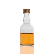 Butelka Elixir 50 ml – pojedyncza mała butelka z zakrętką na białym tle