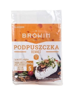 Podpuszczka do sera w proszku 5x1g (5g)