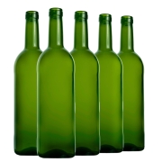 Butelka Bordeaux 750 ml zielona na wino – zdjęcie 5
