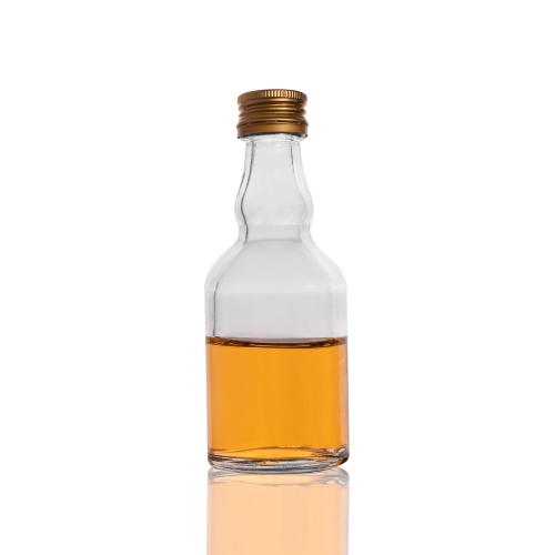Butelka Elixir 50 ml – pojedyncza mała butelka z zakrętką na białym tle