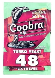 Drożdże gorzelnicze Coobra 48 h (135g)