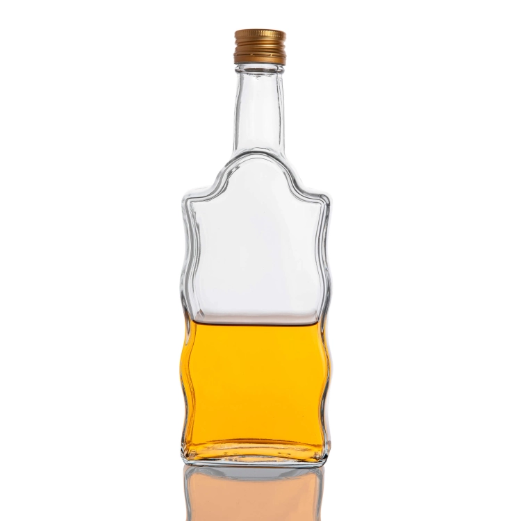 5 butelek Fala 500 ml – zdjęcie produktu, ujęcie 2. Szklane butelki do nalewek, soków i domowych trunków | Butelki z Klasą