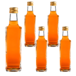 20 sztuk butelek Granit 200 ml + zakrętki 28/18 mm   