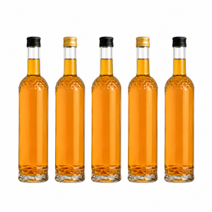 5 butelek Nargiz 500 ml + zakrętki 28/18 mm 