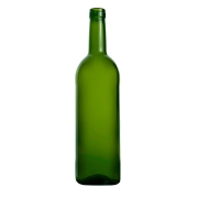 Butelka Bordeaux 750 ml zielona na wino – zdjęcie 3