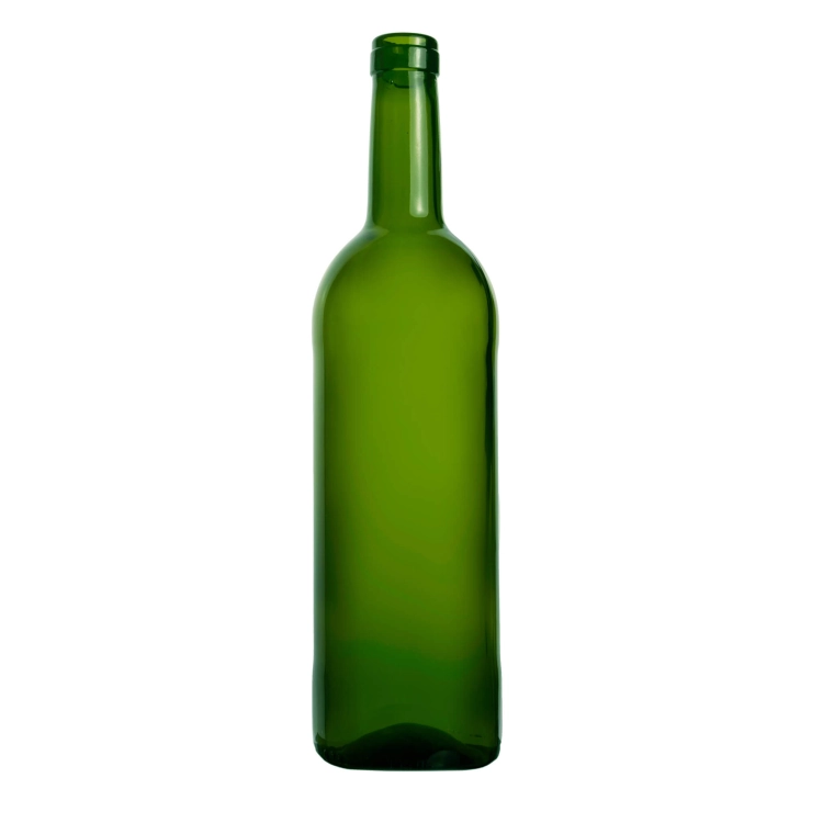 Butelka Bordeaux 750 ml zielona na wino – zdjęcie 3