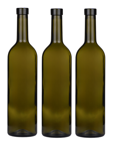 Butelka Bordeaux 750 ml oliwkowa na wino