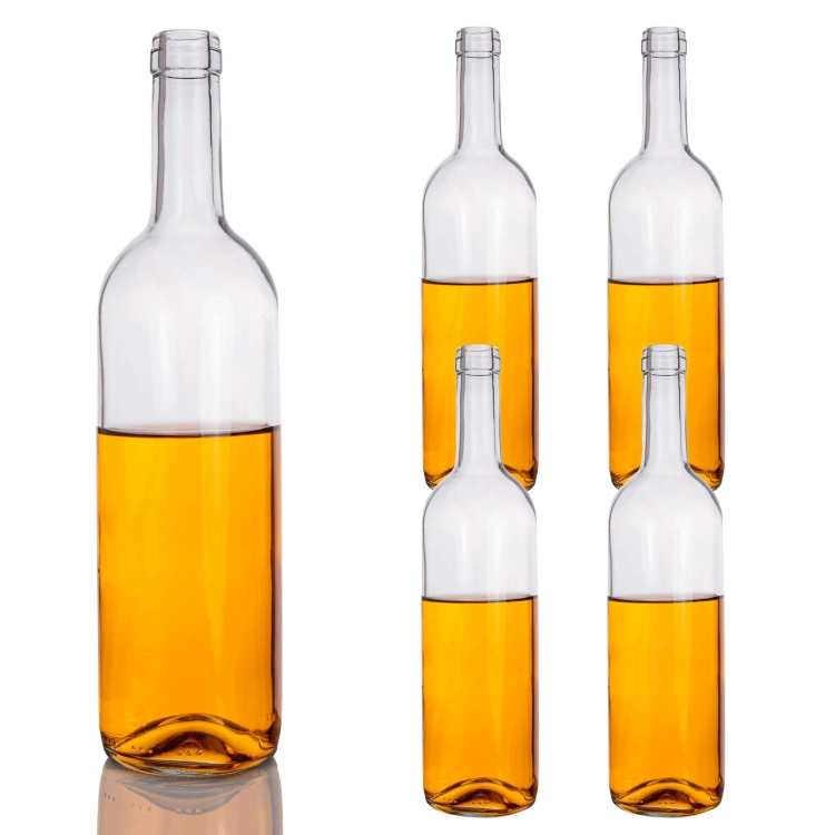Butelka Bordeaux 750 ml bezbarwna na wino – zdjęcie 7