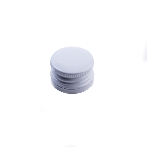 Zakrętka 28/18 mm biała do butelek monopolowych – zdjęcie 2